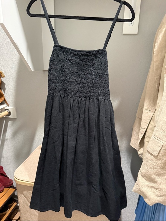 Target Dresses & Skirts - Target Black Smocked Dress with Spaghetti Straps